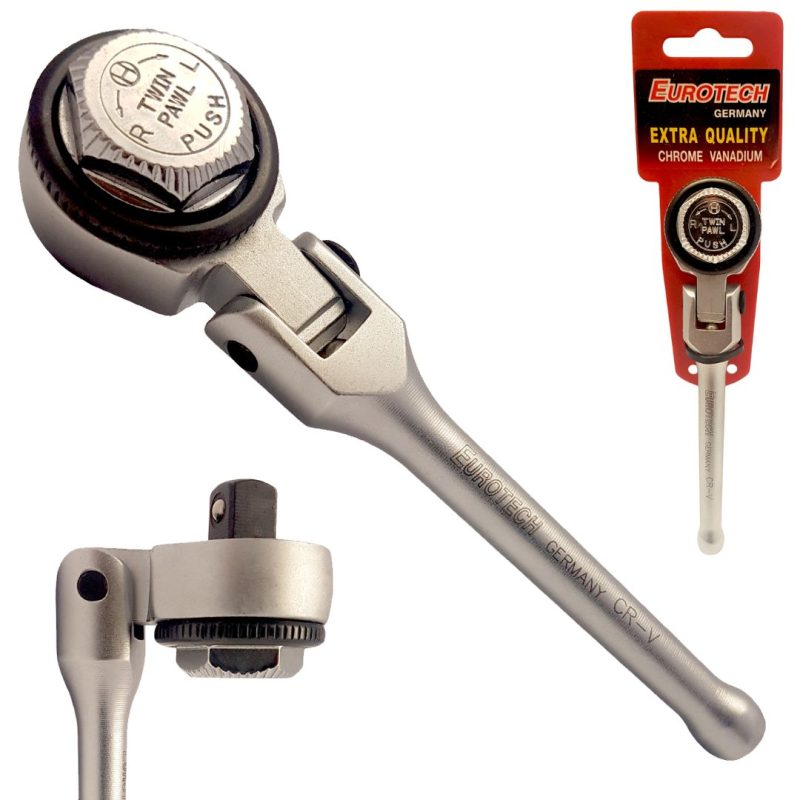 Crique corta - Cabezal flexible - Enc. 3/8"