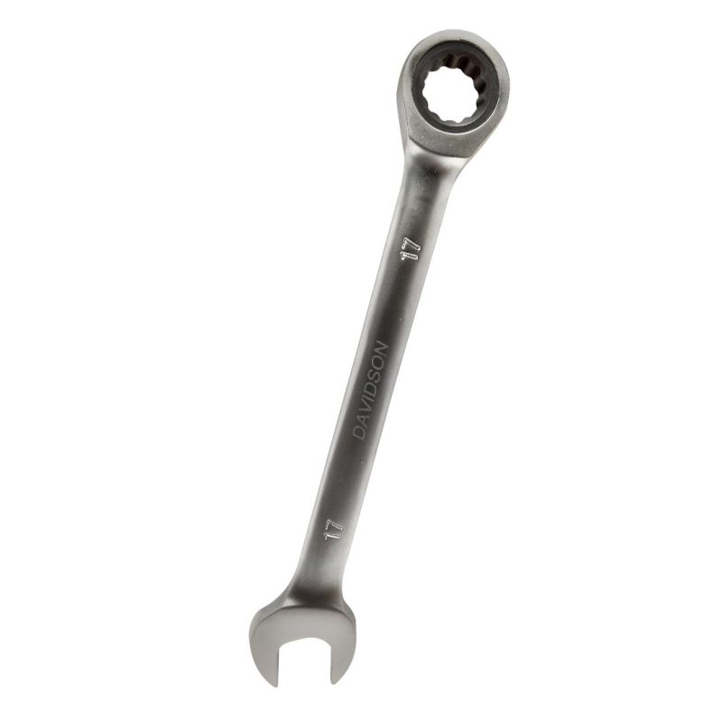 Llave combinada - con crique - 17 mm.
