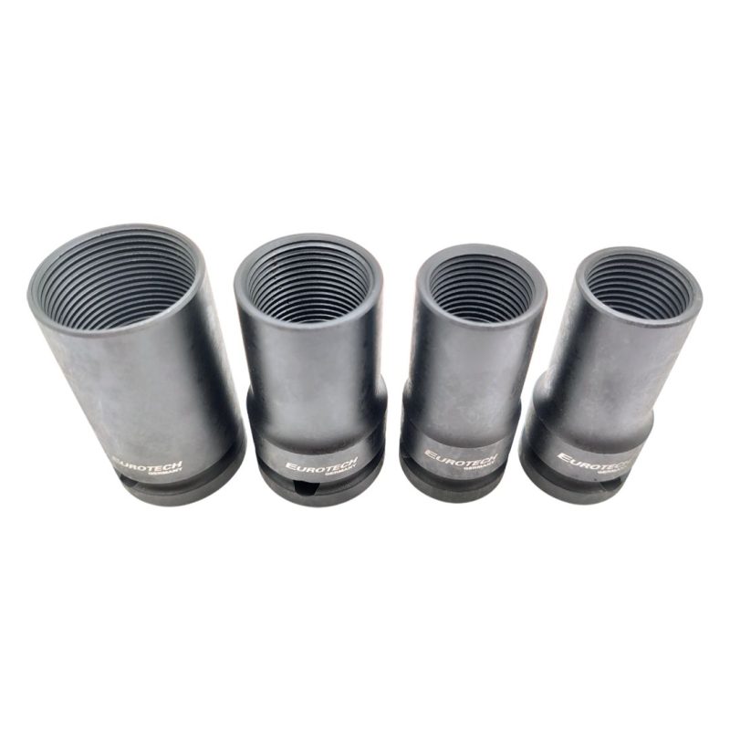 Tubos extracción tuercas de seguridad x4 pzs. - Encastre 1/2"