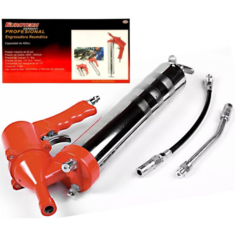 Inyector de grasa neumático - 400cc.