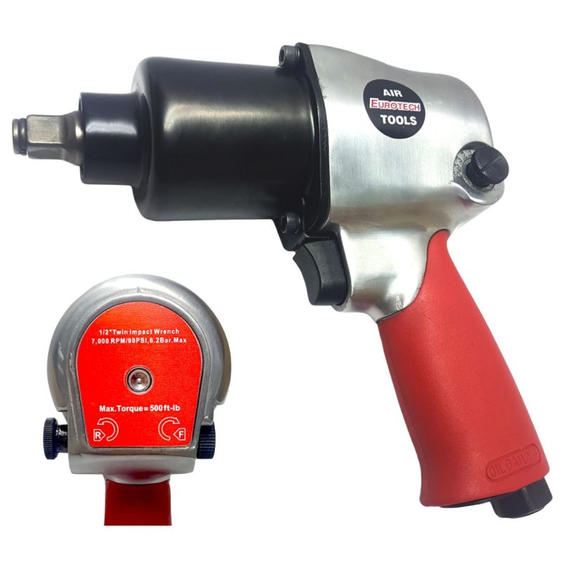 Pistola llave de impacto neumática - 1/2"
