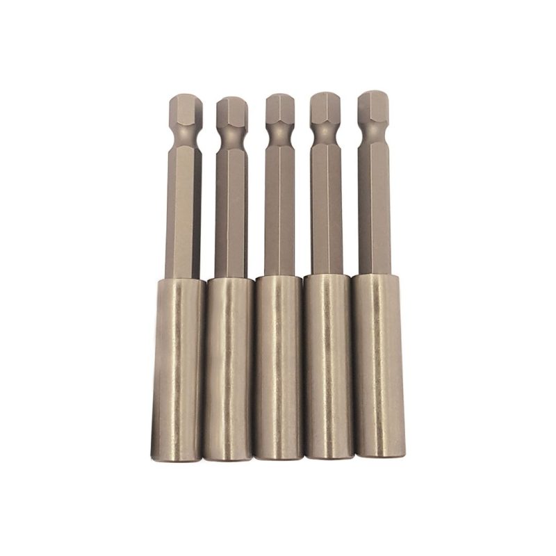 Adaptador Vaso Magnético - Enc. 1/4" - Largo 75 mm. - 5 pcs.