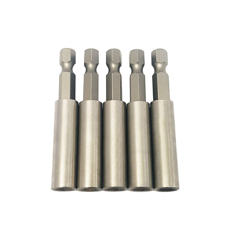 Adaptador Vaso Magnético - Enc. 1/4" - Largo 60 mm. - 5 pcs.