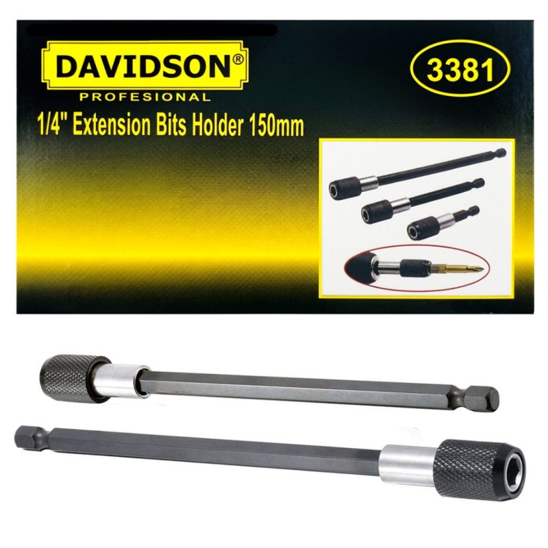 Extensión soporte puntas taladro - 150 mm