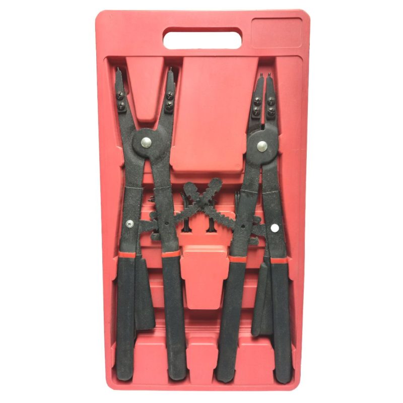 Pinza seguer 40 cms - 2 puntas cambiables recta y curva