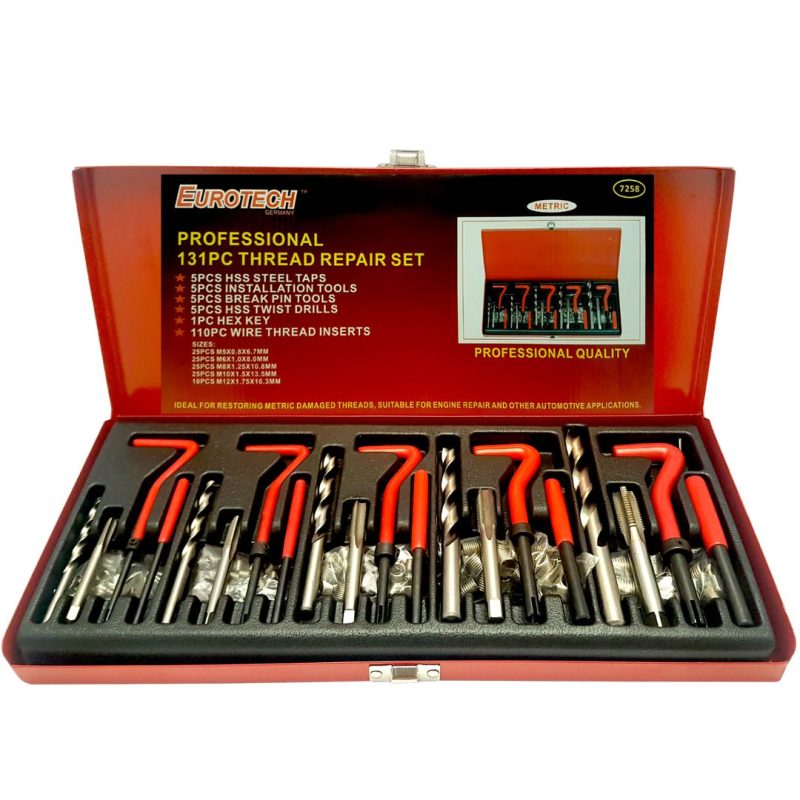 Insertos de rosca- Kit 131 piezas