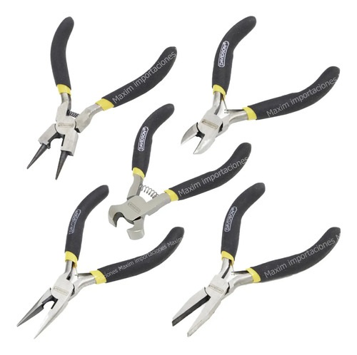Set De 5 Pinzas Mini - Artesanía Y Uso Universal - Davidson
